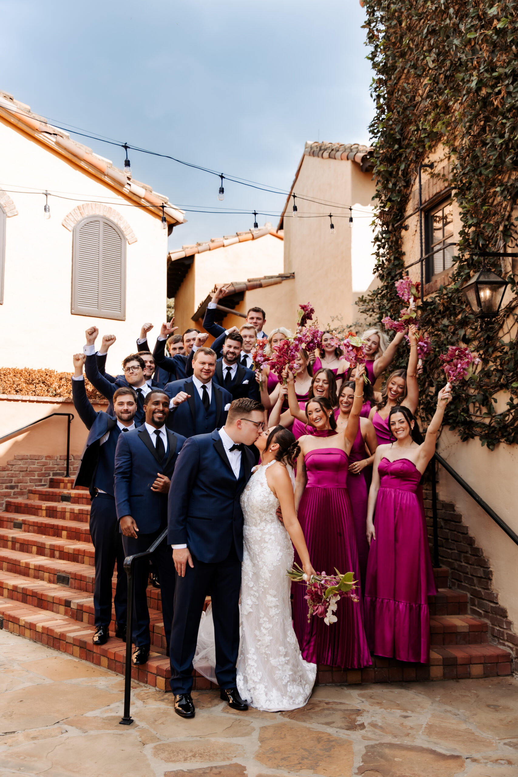Fun Colorful Luxury Wedding at Bella Collina